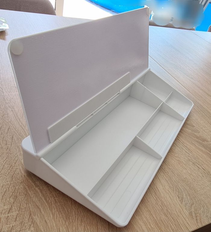 Mini tableau blanc effaçable multifonction 4 en 1 - photo numéro 2