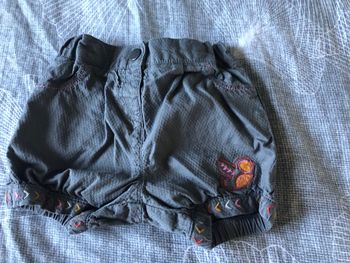 Mini short fille 6mois orchestra