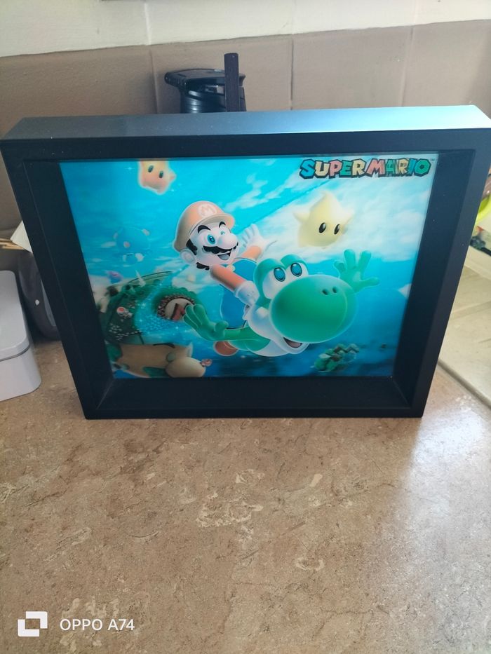 Décoration 🩵 cadre Super Mario