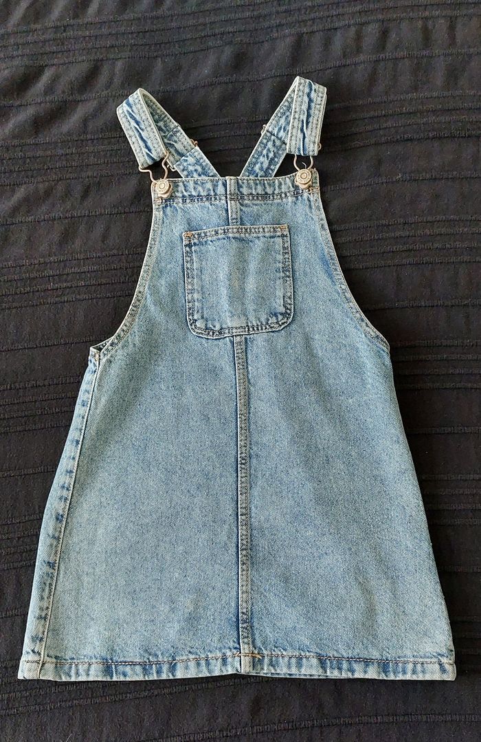 Robe chasuble vintage en jean