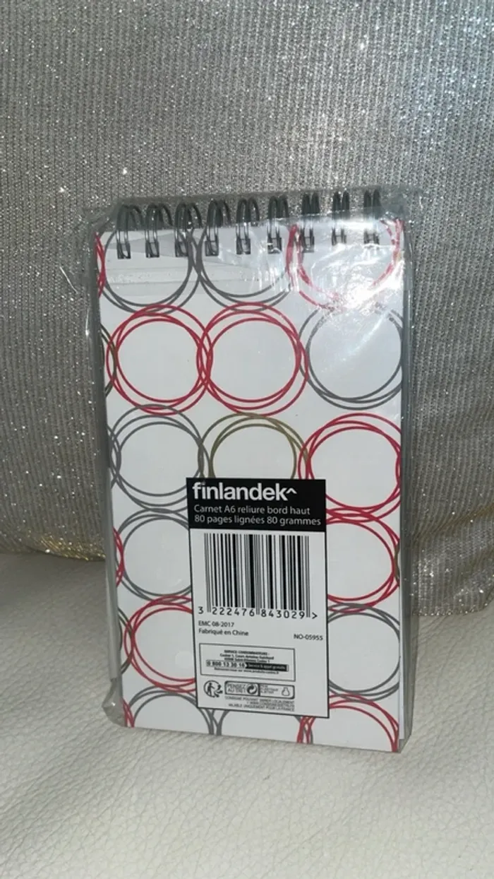Mini carnet de notes Finlandek, neuf sous emballage - photo numéro 2