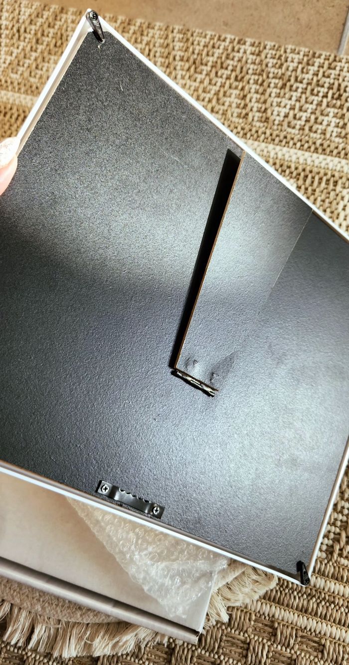 Cadre Empreintes plâtre + Doudou licorne - photo numéro 5