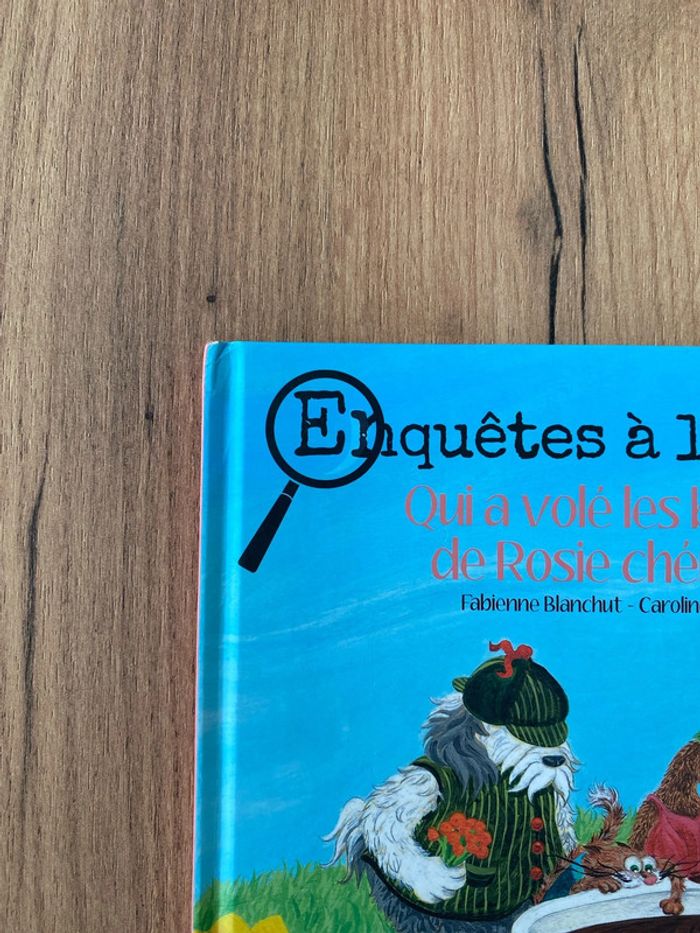 Livre enfant enquêtes à la ferme - photo numéro 2