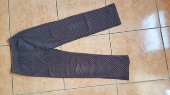 Pantalon de pyjamas fille 10 ans gris foncé In extenso