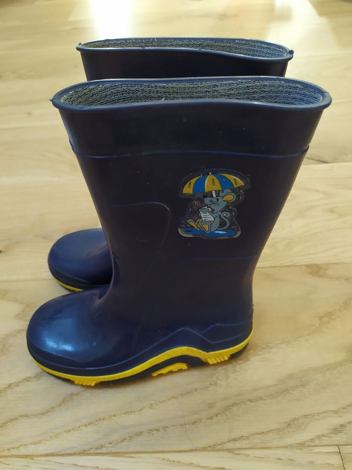 Bottes de pluie Bleu - photo numéro 2