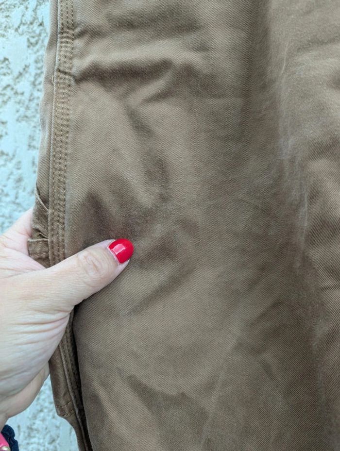 Pantalon en toile Carhartt camel taille 30 * 34 - photo numéro 4