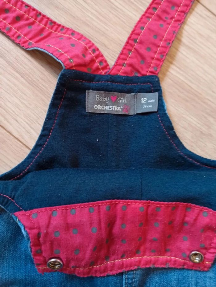 Ensemble salopette et t-shirt manches longues - photo numéro 4