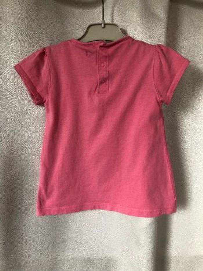 T-shirt tunique rose 18 mois Kiabi - photo numéro 4