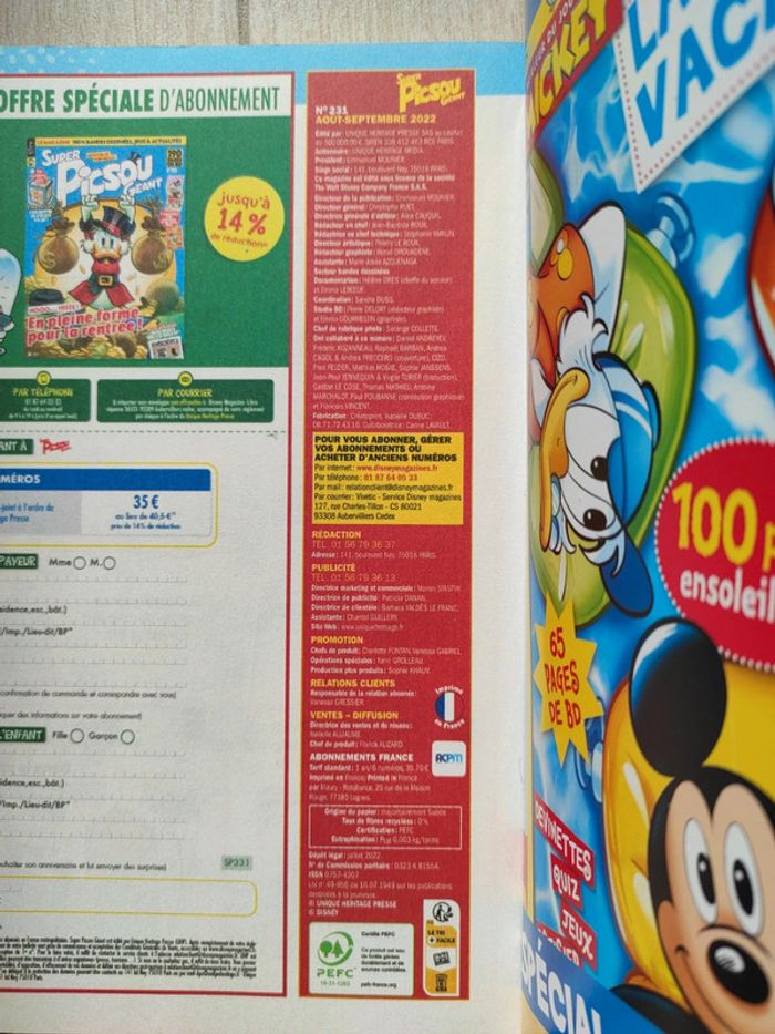 Super Picsou géant 185 pages de BD - photo numéro 3