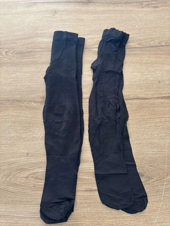 2 paires de collant gainant