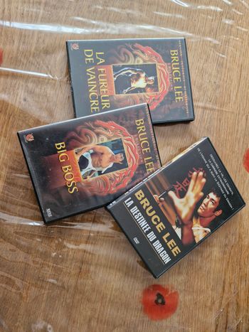 Lot Bruce Lee dvd