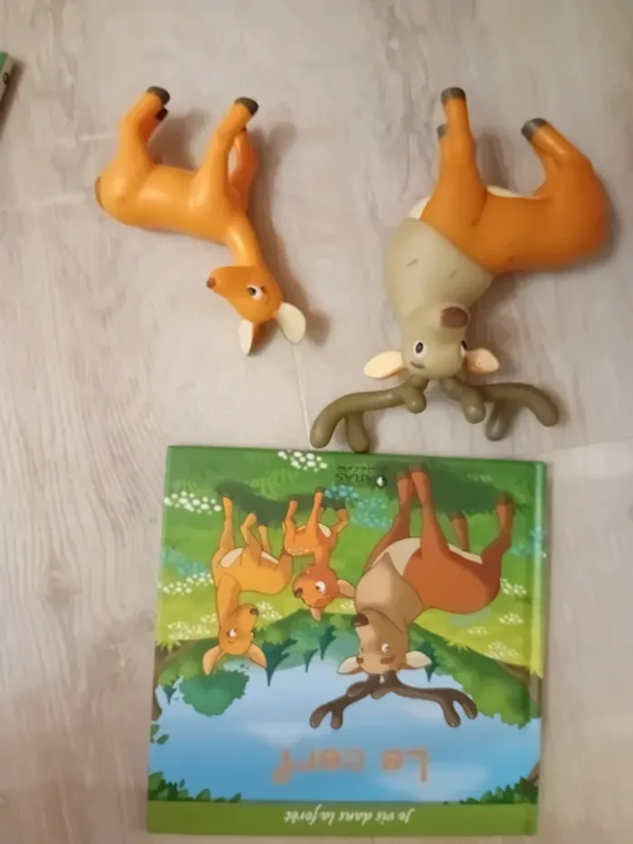 Lot de 2 livres + animaux édition atlas jeunesse - photo numéro 3