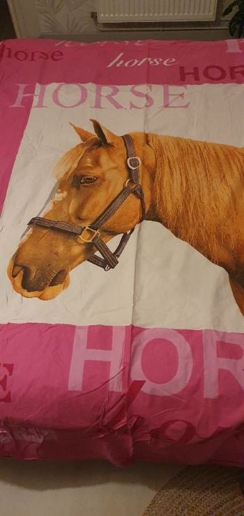 Housse de couette cheval