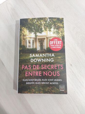 Livre poche Pas de secret entre nous Downing suspense