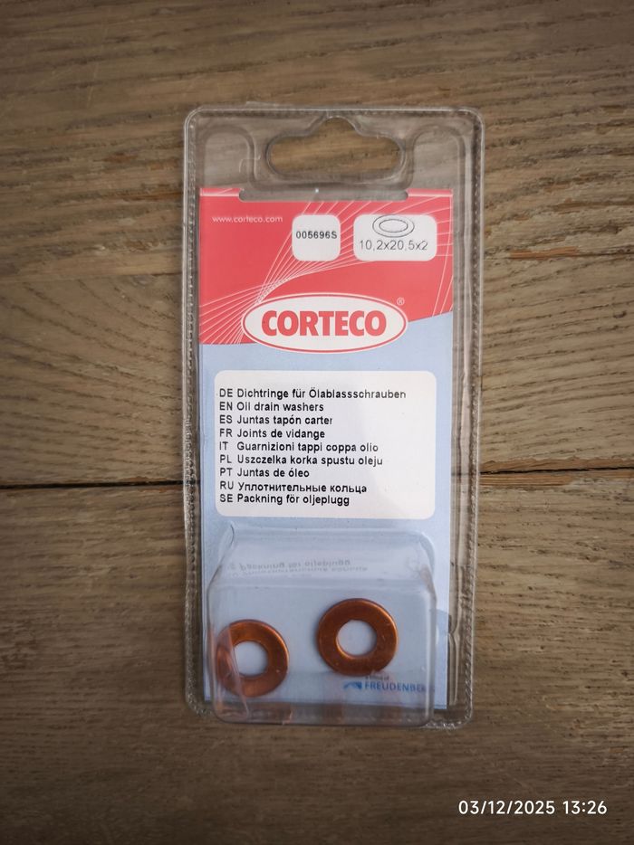 2 Joints de vidange voiture