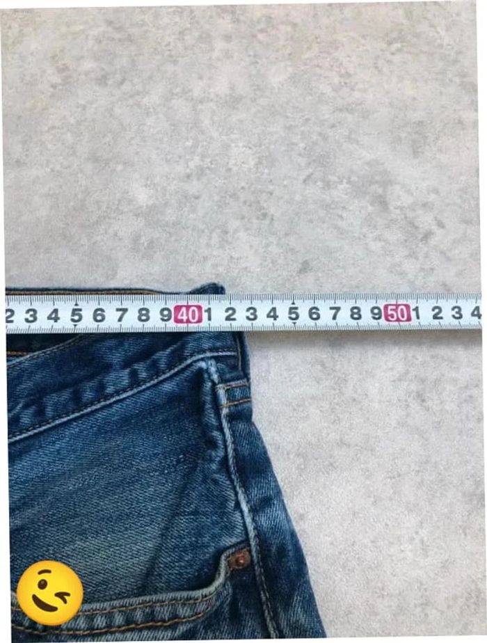 Short Levi's 501 W32 FR42 Bleu homme men #SHO42 - photo numéro 5