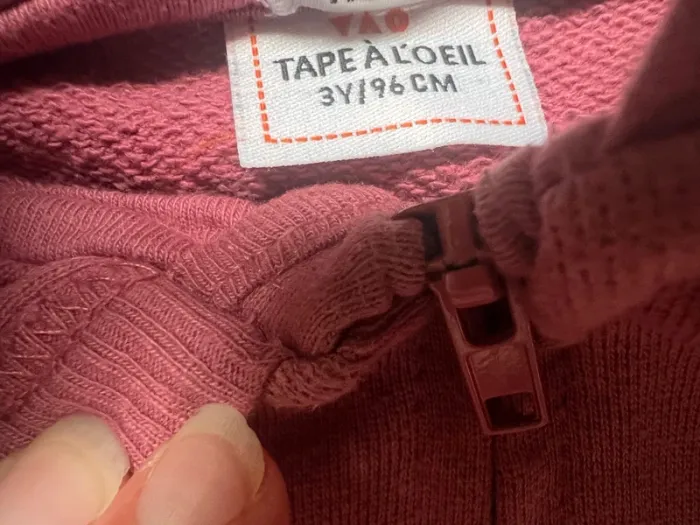 Gilet zippé garcon - photo numéro 2
