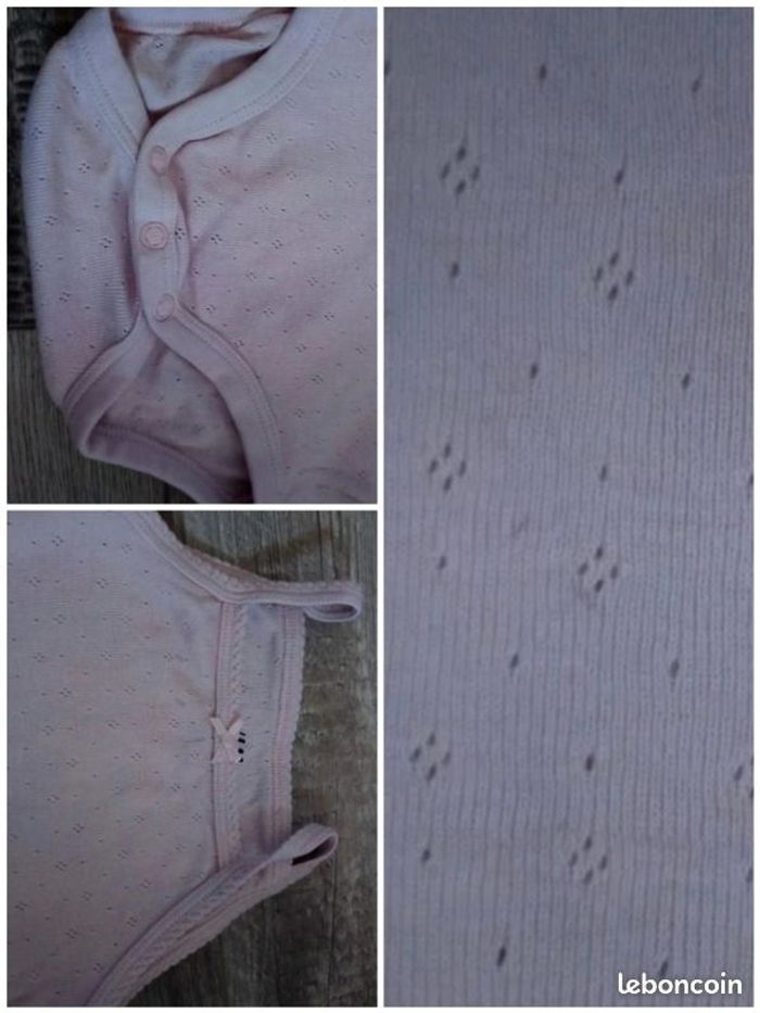 Lot body et barboteuses fille taille 3 mois - photo numéro 5