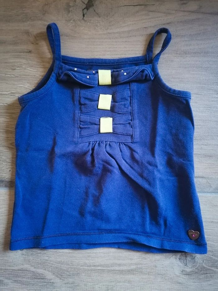 Débardeur bleu