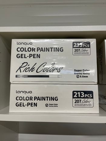 Boîte de 213 gel pen languo 