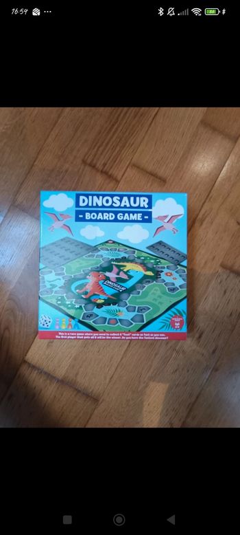 Jeu de société dinosaure 