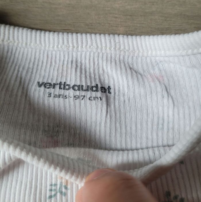 Pyjama léger fleuri taille 3 ans - photo numéro 4