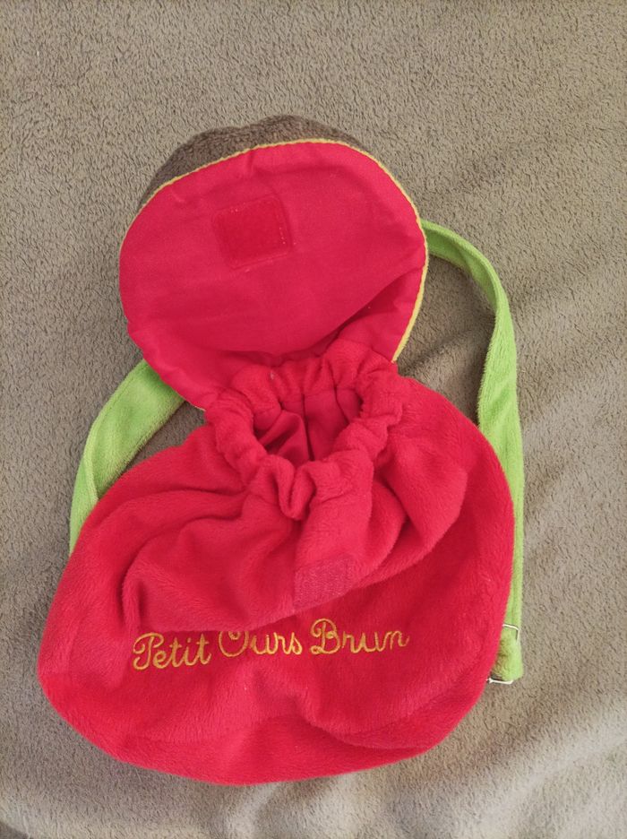 Petit sac à dos petit ours brun - photo numéro 3