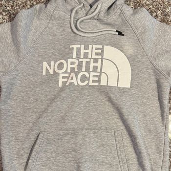 Sweat à capuche gris clair The North Face