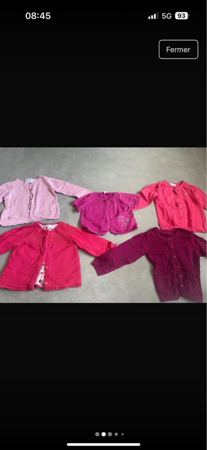 Lots 5 gilet  24/36 mois - photo numéro 2