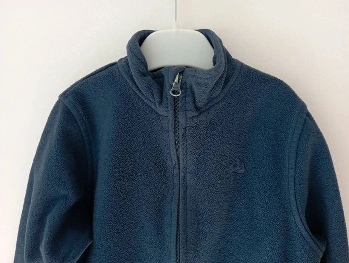 Veste polaire bleu marine 4-5 ans Tex - photo numéro 3