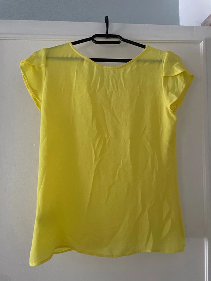 T shirt jaune Promod taille S