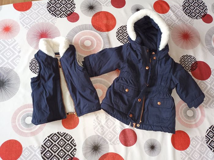 Veste 3 en 1 comme neuve taille 3 mois acheté + de 60€ 👧 - photo numéro 7
