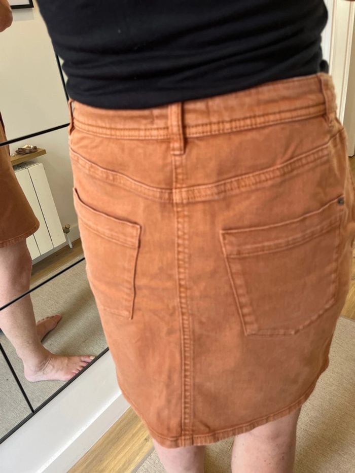 Jupe courte en jeans marque EDC since 98 - photo numéro 3