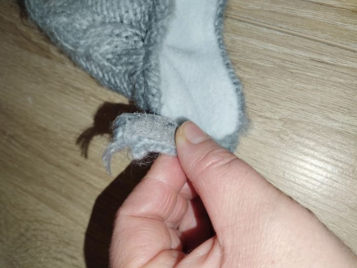 Bonnet gris noir 6/12mois - photo numéro 3