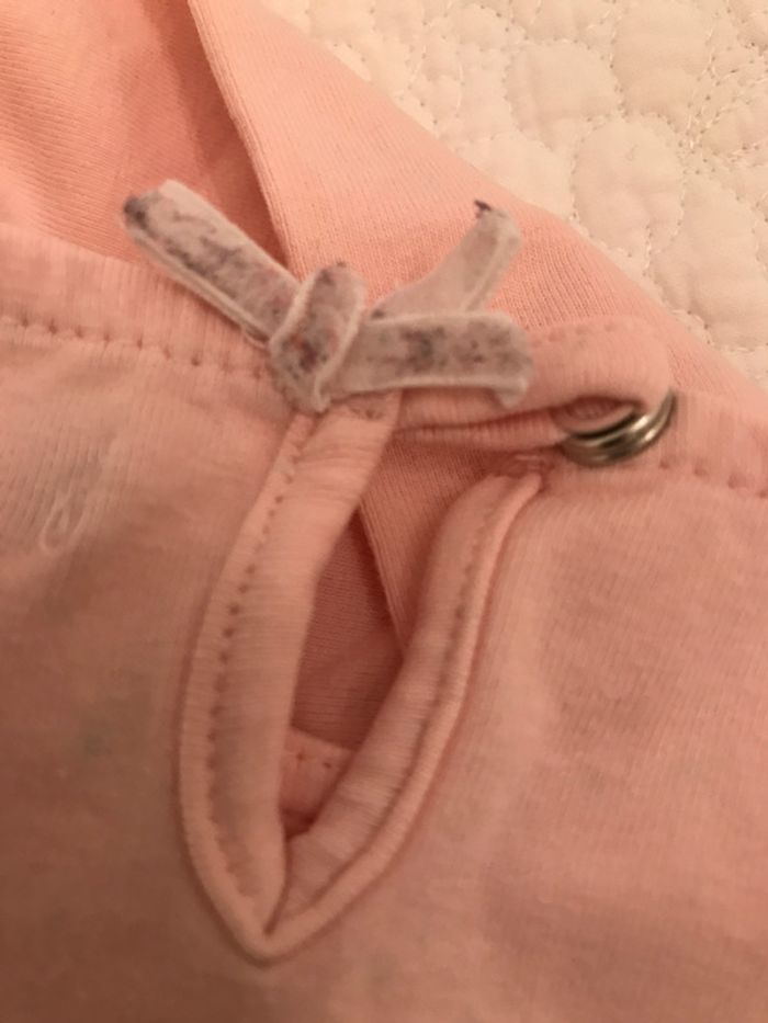 T-shirt manches longues rose 6 Ans - photo numéro 4