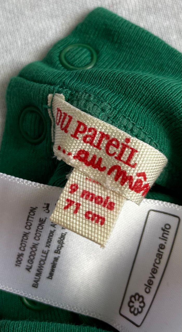 T Shirt manches longues col roulé 71cm 9m DPAM - photo numéro 5