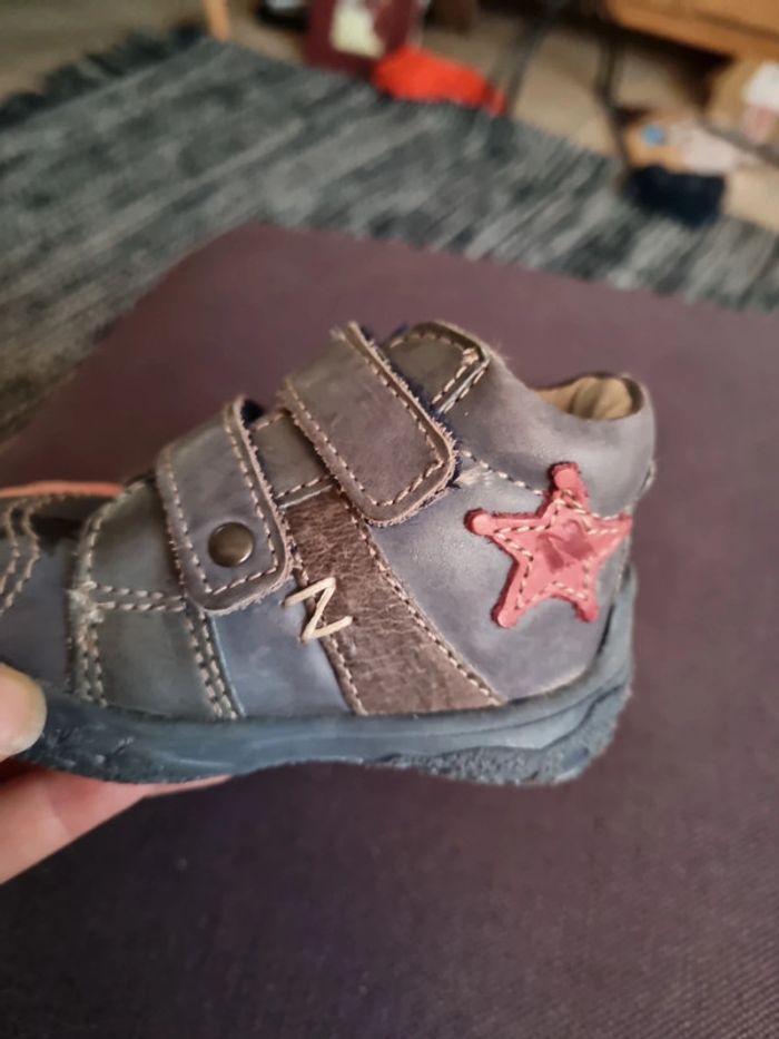 Bottines Noel cuir fourrées 100% laine T19 - photo numéro 3