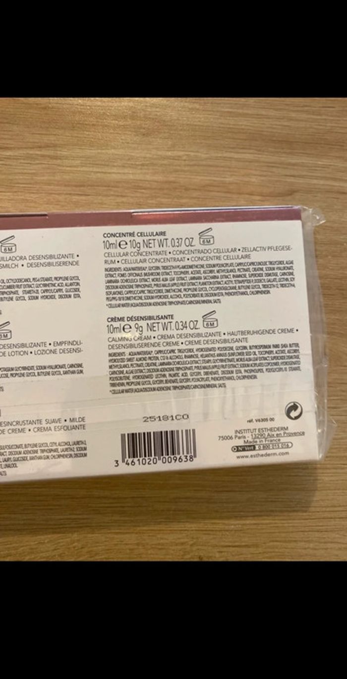 Institut Esthederm beauty box sensibilité visage - photo numéro 4
