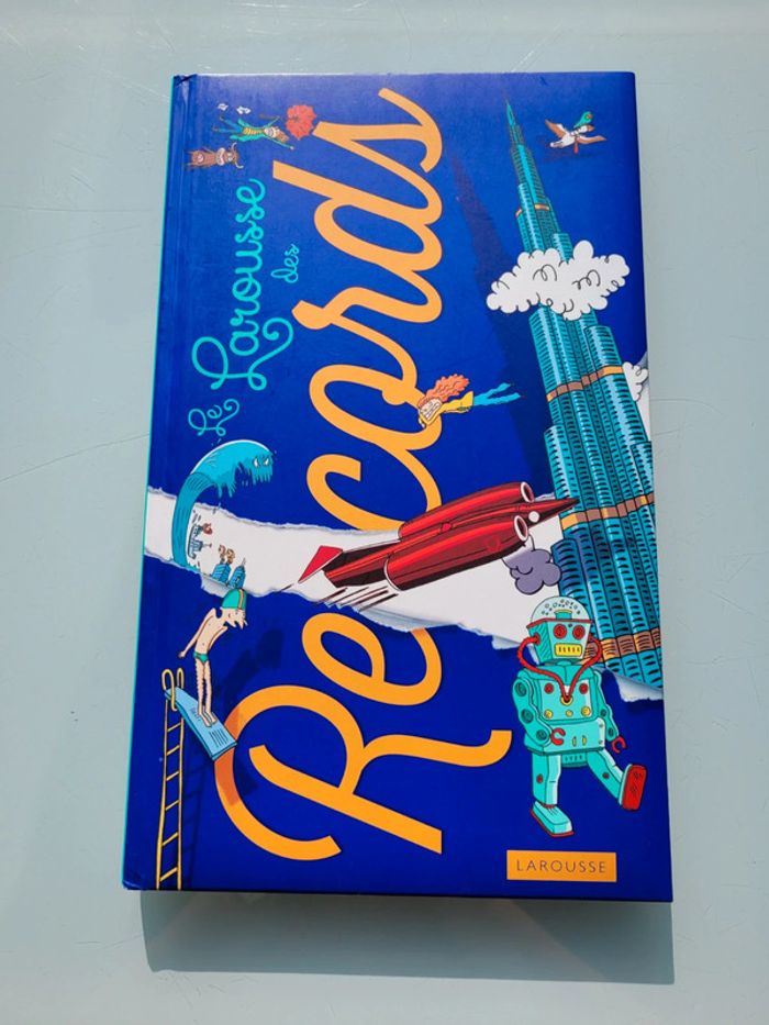 Grand livre Le Larousse des Records, couverture mousse - photo numéro 2