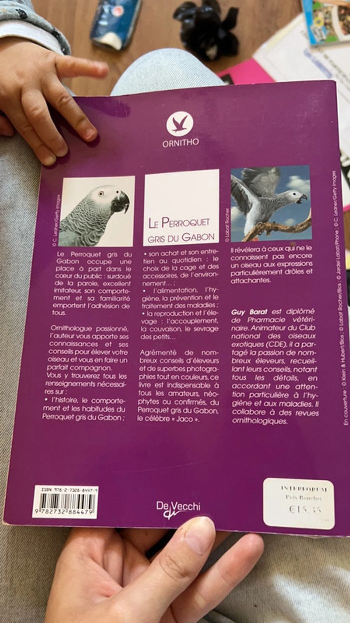 Livre sur le gris du Gabon - photo numéro 2