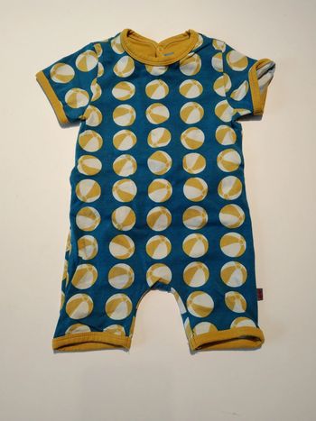grenouillere combi coton garcon 6 mois froy and dind