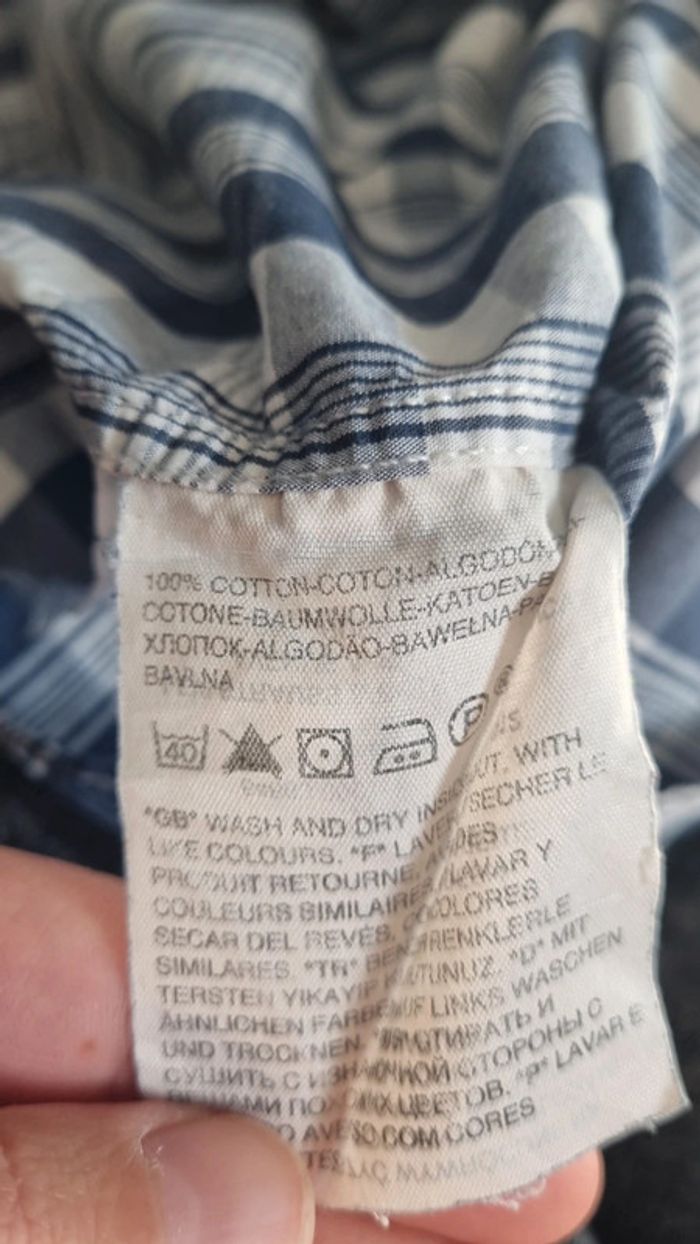 Chemise à carreaux Levi's manches courtes - photo numéro 8