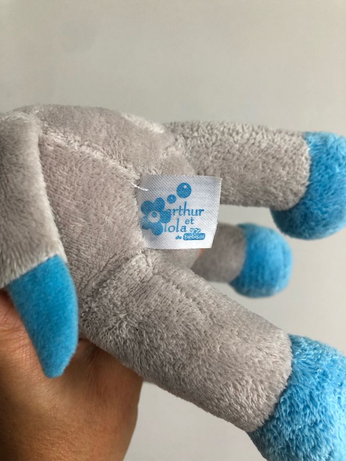 Doudou girafe Arthur et Lola - photo numéro 6