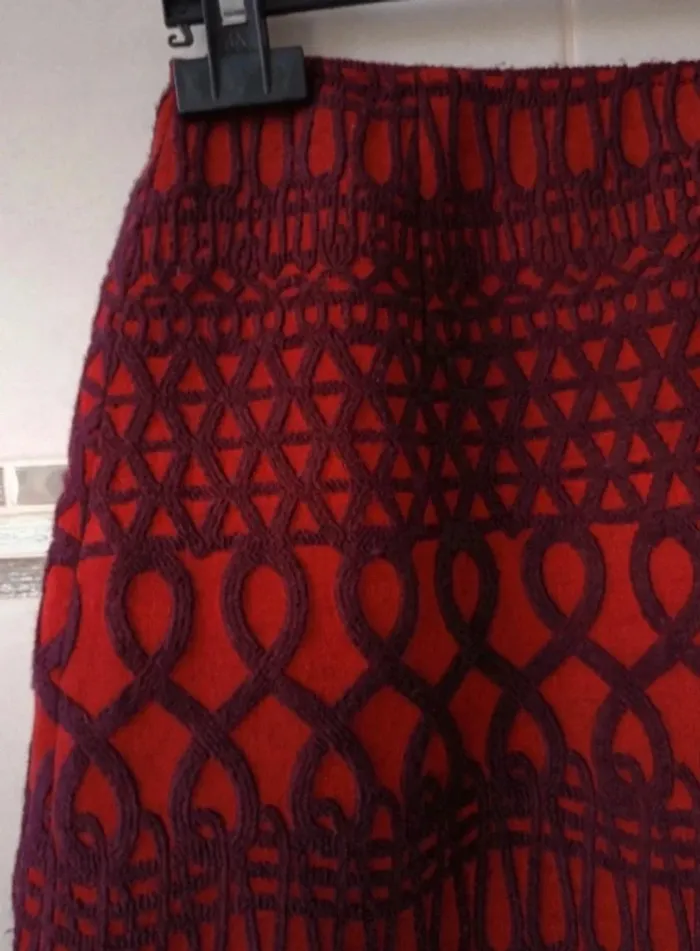 Petite jupe rouge bordeaux Finity Naturals, t.36 - photo numéro 2