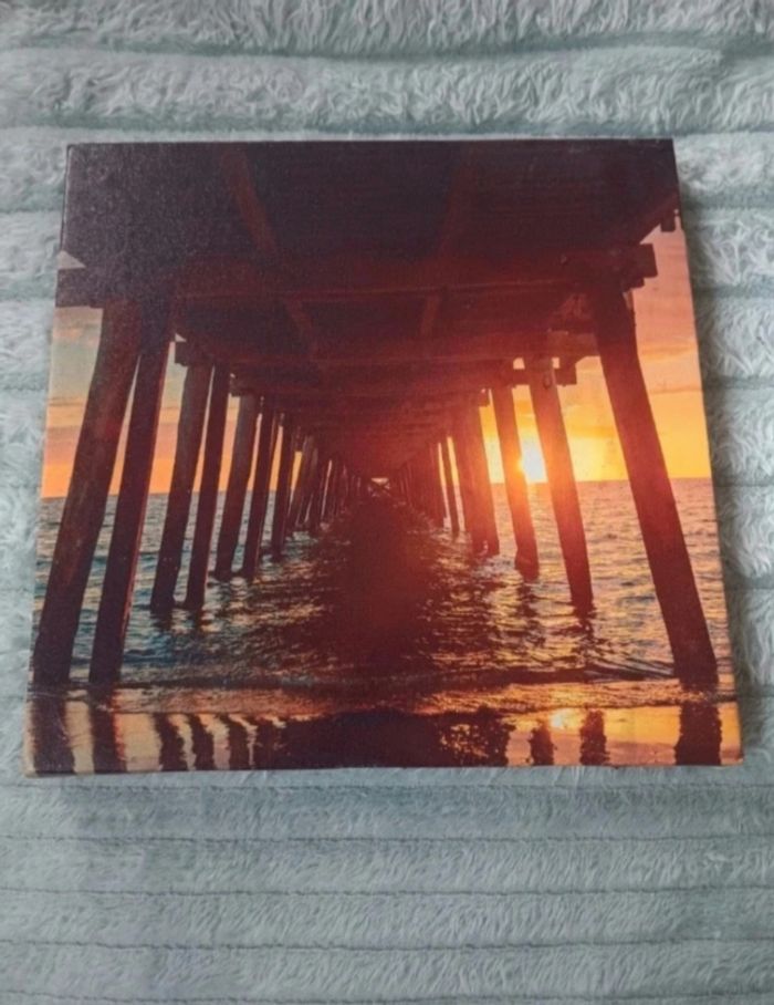 Cadre photo sur toile ocean