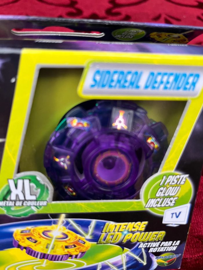 Toupie De Combat - Homerokk - Dracco Spin - Violette - Lumineuse Led - photo numéro 2