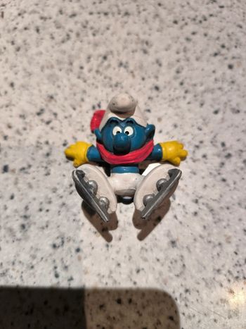 Schtroumpf patineur