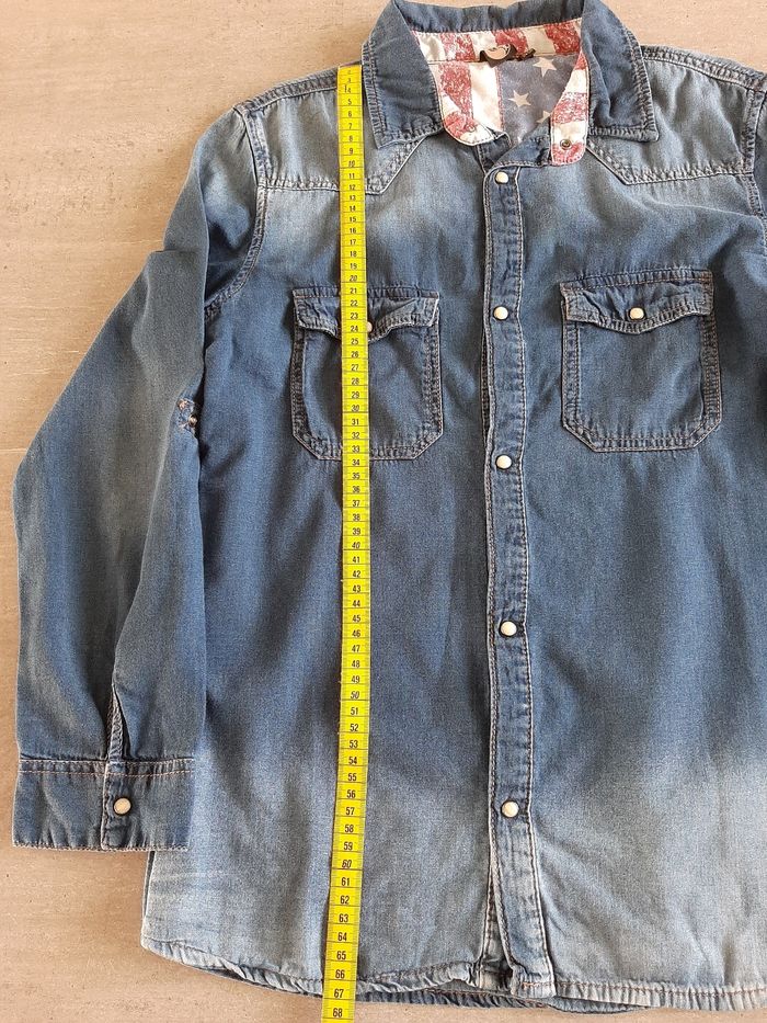 Chemise jeans 16 ans - photo numéro 5