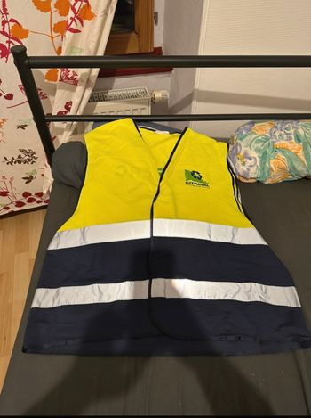Gilet de sécurité taille 2XL/3XL🧔‍♂️