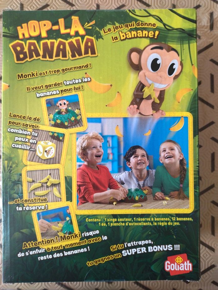 Jeu hop la banana neuf sous blister - photo numéro 2